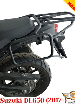 Suzuki DL650 (2017-2024) цельносварная багажная система для те...