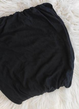 Подовжувач футболок для вагітних  накладка пояс на живіт чорний