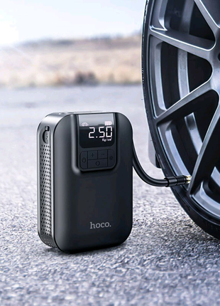 Автомобільний насос HOCO S53 Breeze smart pump