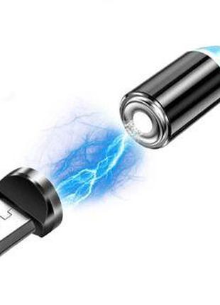KEYSION 1 м светодиодный магнитный кабель USB для Micro USB