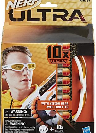 очки Нерф + 10 пуль Ультра NERF Ultra Vision Gear and 10 Darts