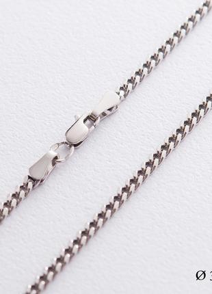 Срібний ланцюжок (панцирне плетіння) Р010082