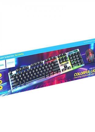 Клавіатура та миша Hoco GM18 Luminous