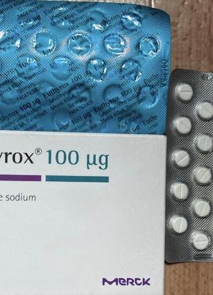 Euthyrox 100 мкг табл 100 шт. Єгипет