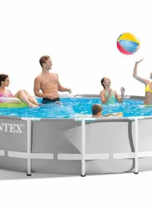 Бассейн каркасный круглый Intex 366 x 76 см Prism Frame Pool