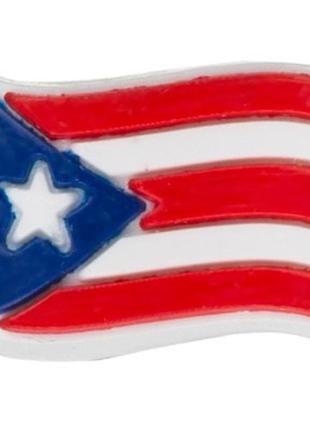 Джибитсы «флаг пуэрто рико» 1 шт.