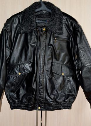 Куртка F.T.C. Line Pilot шкіра original XL нова WE272