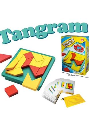 Игра "Танграм" XS977-54 (60шт/2) развитие логики, в коробке 13...