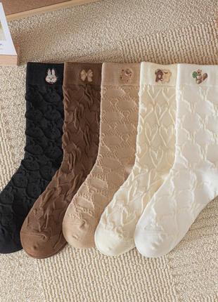 Комплект 5 пар носков женские носки жіночі шкарпетки 172