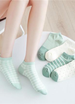 Комплект 5 пар носков женские носки жіночі шкарпетки 161