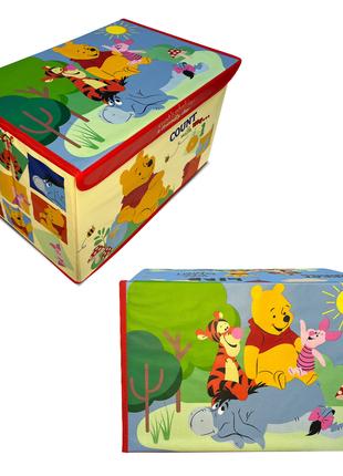 Корзина-сундук для игрушек D-3522 (24шт) Winnie the Pooh, в па...