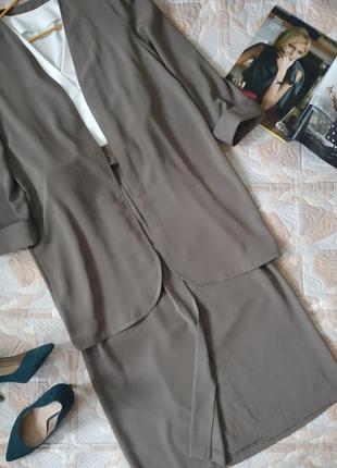 Шикарный костюм: платье+пиджак, marco giordani