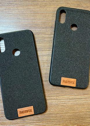 Чохол-накладка на телефон Xiaomi Redmi Note 7 чорного кольору