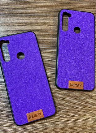 Чехол-накладка на телефон Xiaomi Redmi Note 8T фиолетового цвета