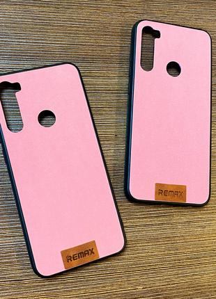Чехол-накладка на телефон Xiaomi Redmi Note 8T розового цвета