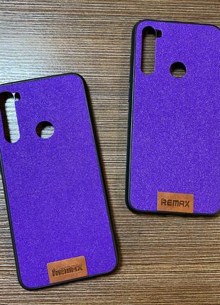 Чехол-накладка на телефон Xiaomi Redmi Note 8 фиолетового цвета