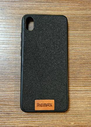 Чехол-накладка на телефон Xiaomi Redmi 7A черного цвета