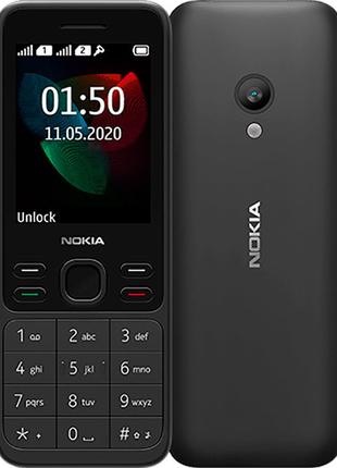 Телефон Nokia 150 DUOS чорного кольору
