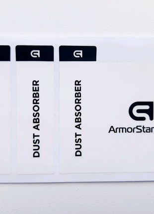 Стикеры ArmorStandart  Dust-Absorber (white) для виделення пилу