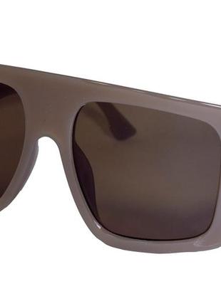 Солнцезащитные женские очки 13061-2 коричневые, маска