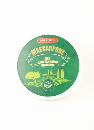 Сир вершковий кремовий маскарпоне OSM Bierun 250 г Польща