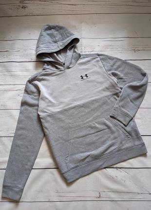 Серая спортивная кофта, худи от under armour