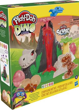 Набор для творчества слайм "Вулкан с динозаврами" Play-Doh ( S...