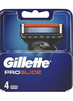 Картриджі для гоління леза касети Gillette Fusion  Proglide 4 шт