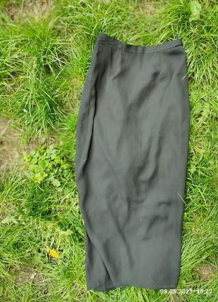 Длинная юбка черная 2