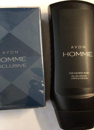 Мужская парфюмерная вода Homme Exclusive Avon