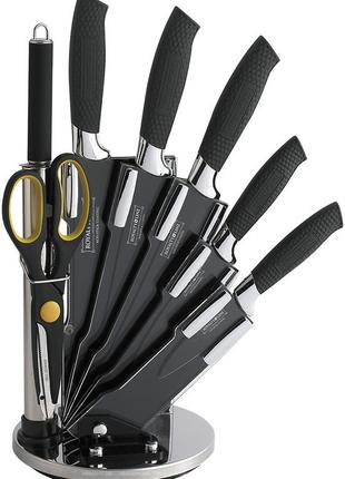 Набор ножей Royalty Line RL-BLK8-W black