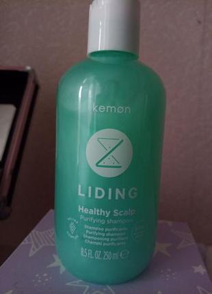 Очищающий шампунь для жирной кожи головы kemon liding healthy ...