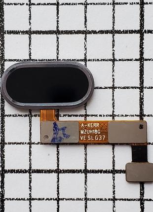 Кнопка Home Meizu M5 Note M621 со шлейфом для телефона черный
