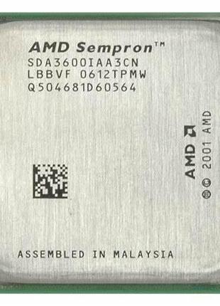 Процесор AMD Sempron 3600+ 2.00 GHz / 256Kb / 1.6 GT / s (SDA3...