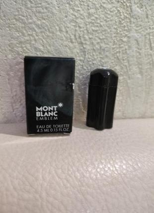 Montblanc emblem 4.5ml

миниатюра,мужская туалетная вода