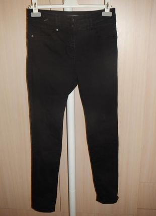 Черные джинсы next skinny p.10 с высокой талией