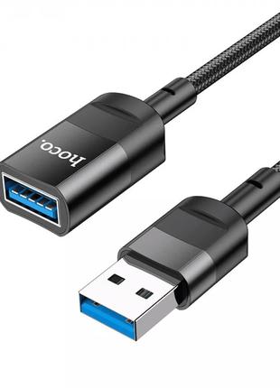 USB удлинитель XO NB220 3.0 USB to USB data cable 2M (Черный) ...