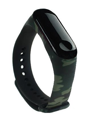 Ремешок Silicone Khaki Xiaomi Mi Band 3/4 Green 735054