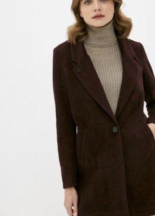 Новое пальто женское бордовое стильное осеннее весеннее scotch...