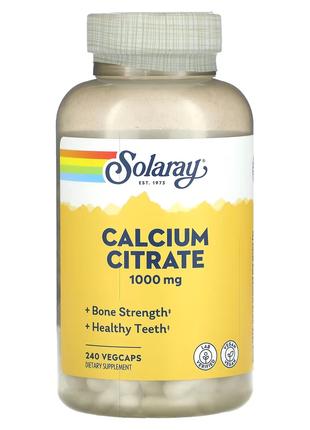 Кальцій цитрат 1000 мг Solaray Calcium Citrate для підтримки з...