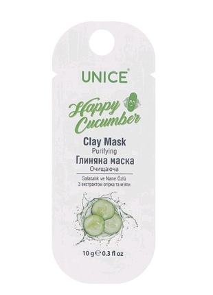 Грязьова маска з екстрактом огірка - Unice Mask (міні) 10ml