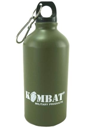 Фляга KOMBAT UK Aluminium Water Bottle (kb-awb500-olgr)