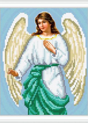 Алмазная вышивка Икона Ангел-Хранитель религия бог полная выкл...