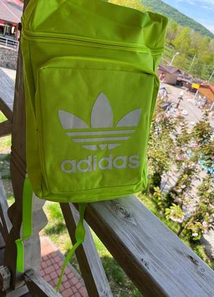 Салатовый рюкзак adidas ac backpack classic
