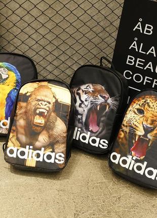Стильний рюкзак міський рюкзак adidas fashion animal