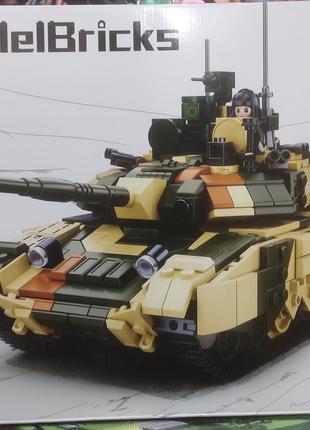 Конструктор Sluban m38-b0756 Військова техніка Бойовий танк Т ...