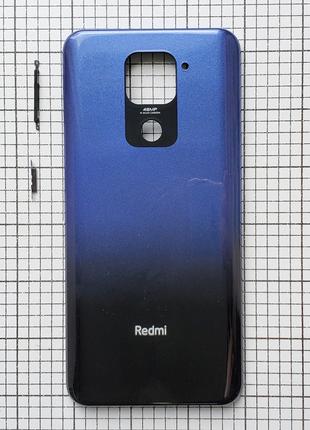 Задняя крышка Xiaomi Redmi 10X / Redmi Note 9 для телефона чер...