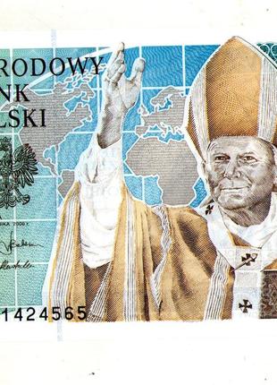 Польша 50 злотых 2006 г. Ян Павел II,Польща 50 злотих 2006 р. ...