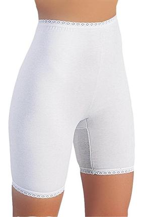 Женские трусики панталоны jadea 526 bianco 50(xxl) белый