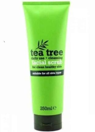 Скраб для обличчя 250мл Tea tree ТМ Xpel